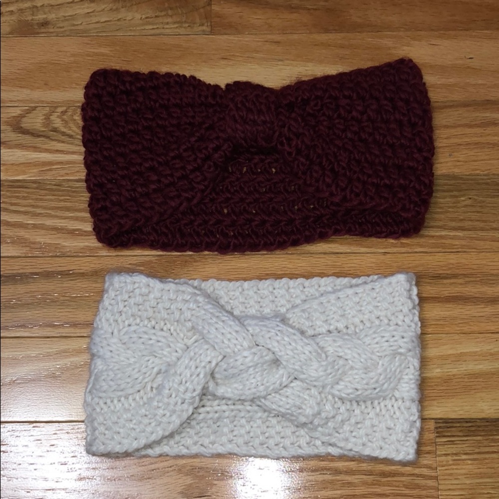 Knitted winter head wraps